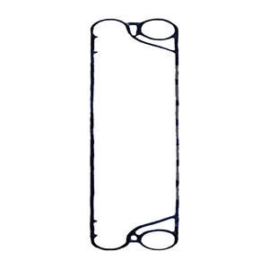 Cut From 2pcs Channel Gaskets Gasket Plate Heat Exchanger with 0.5mm To 1.5mm Gasket Thickness and Start Gasket